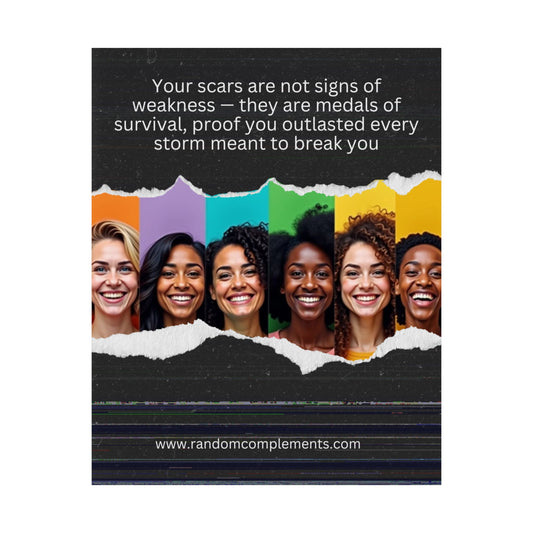 Random Compliment Inspirational Wall Art